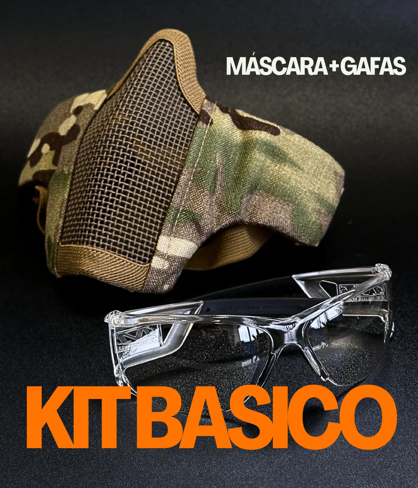 Kit básico — gafas y máscara SDJ