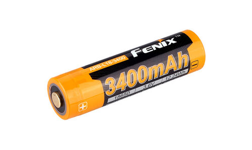 PILA RECARGABLE 18650 3.6V 3400 MAH FENIX