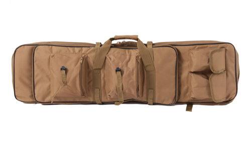 FUNDA TRANSPORTE RIFLE MULTIBOLSILLOS 100CM TAN DELTA TACTICS