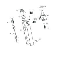 Repuesto HFC PARA PISTOLA HG-160 MV G160-W85-1