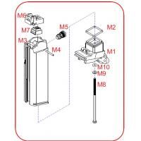 Repuesto HFC mag lip para HD-001B M6 G186-W10-E1