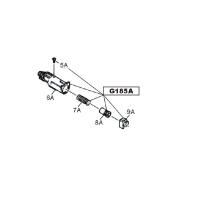 Repuesto HFC muzzle para pistola G17 HG-184-9 G185A G-186-W85-3