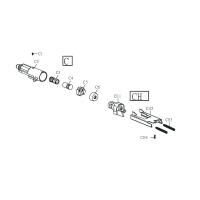 Repuesto HFC muzzle para PISTOLA HG-160 C2 G160-W10-J3