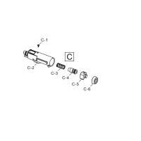 Repuesto HFC muzzle para pistola gas HG-175 C G195-W85-2