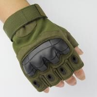 Guantes tacticos medio dedo APV A10 OD L