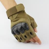 Guantes tacticos medio dedo APV A10 TAN XL