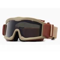 Gafa tactical con 3 lentes RK6 tan