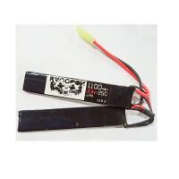 Bateria RACCOON LIPO 7.4V 1100MAH-25C 2 elemnto