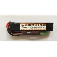 Bateria IPower 11.1V 1100mAh 20C tubo