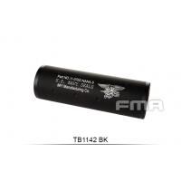 Silenciador corto FMA Navy+ -14mm 107MM tb1142BK